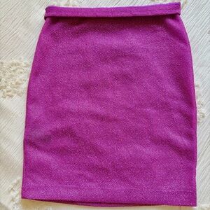 Triangle Women's Magenta Sheer Top